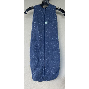 Ergopouch Sleep Suit Organic Cotton Sleeping Bag TOG 2.5 8-24m Blue Night Sky